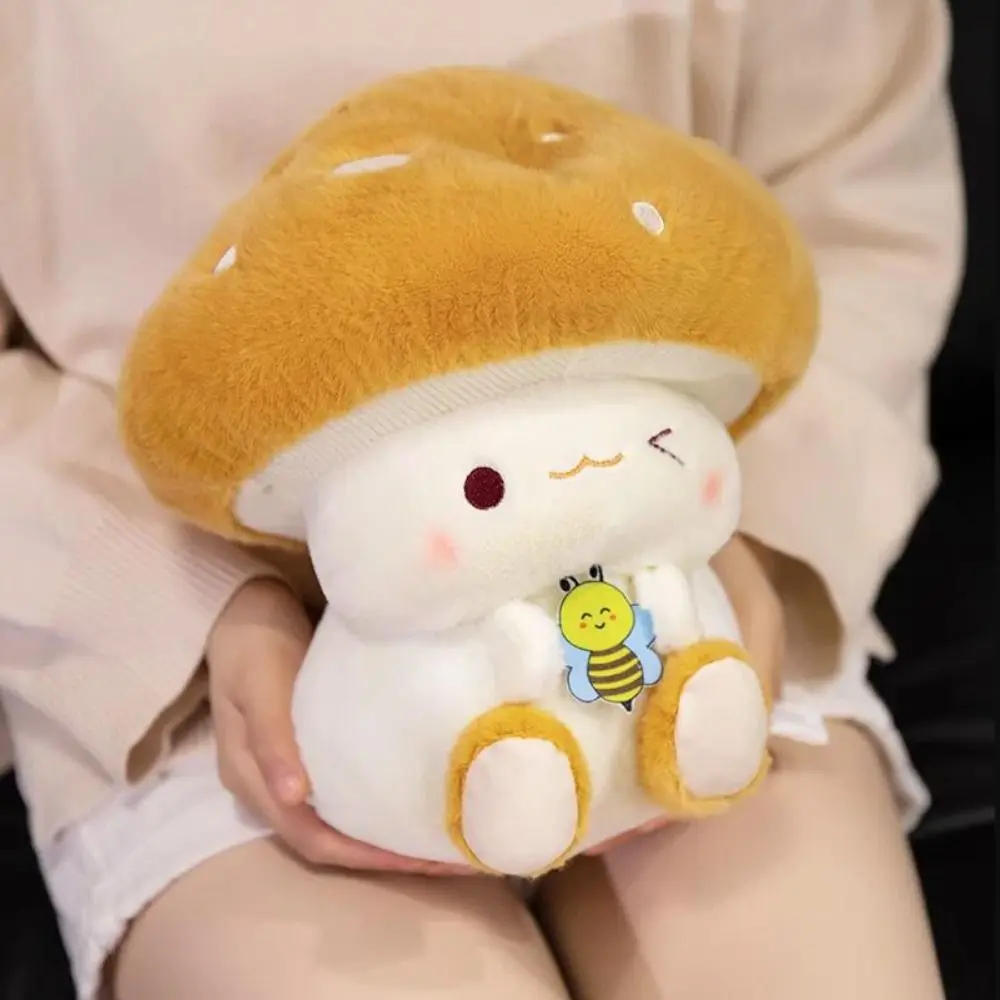 متعة الكرتون الفطر رقيق Kawaii الفطر لطيف 30CM الفطر الاشياء الأصدقاء