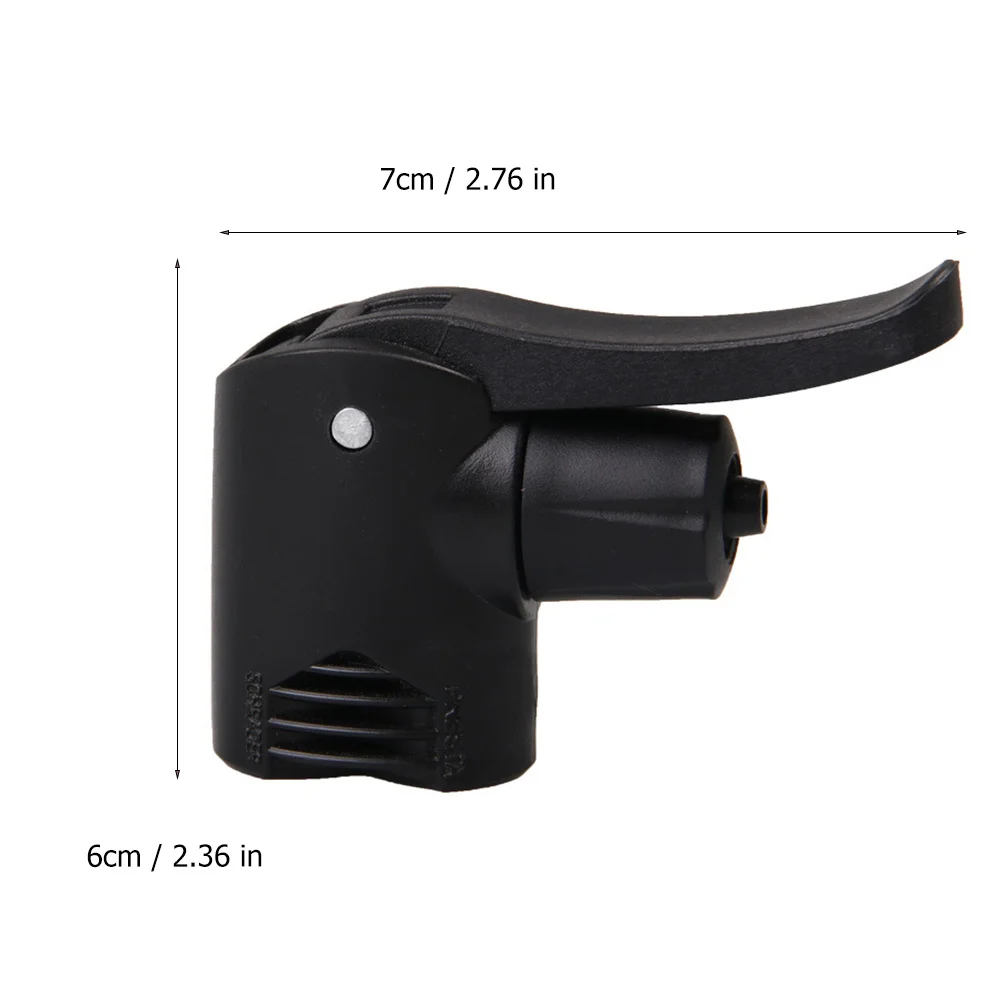 3 قطعة فوهة مضخة الهواء المزدوج رئيس دراجة منفاخ لإطارات السيارة خرطوم محول خفيفة الوزن دراجة مضخة استبدال لصمام دراجة نارية السيارة #5