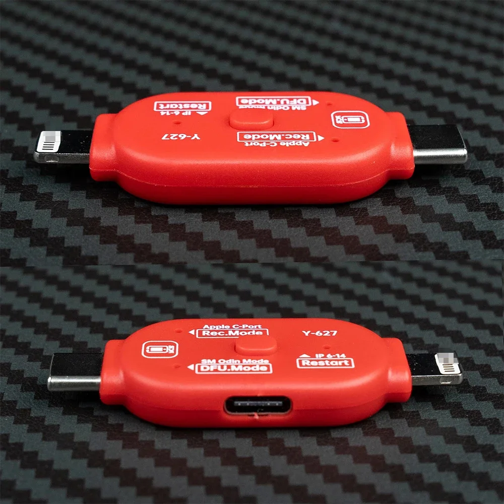 YCS Y-627 One-Click DFU Flashing Tool for Phone Repair One-Click For IP 6–14 Restart/DFU Mode/Flashing/Restart Recovery Tool