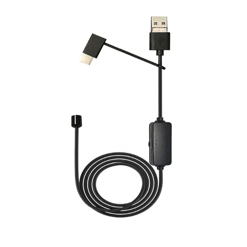 1MP USB endoscope diameter 7.5mm FOV80゜ IP67 waterproof 3-in-1 cable