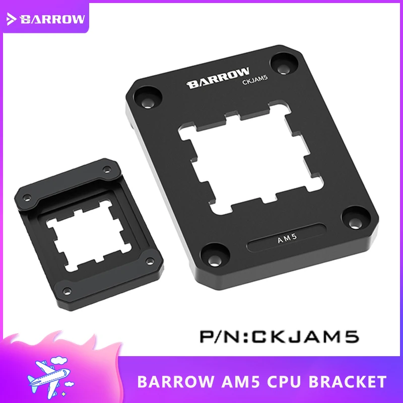 

Barrow AM5 Bracket CPU Water Cooler Cover Frame For AMD Platform Anti Bending Buckle Corrector Fixing Bracket CNC Pressing Plate