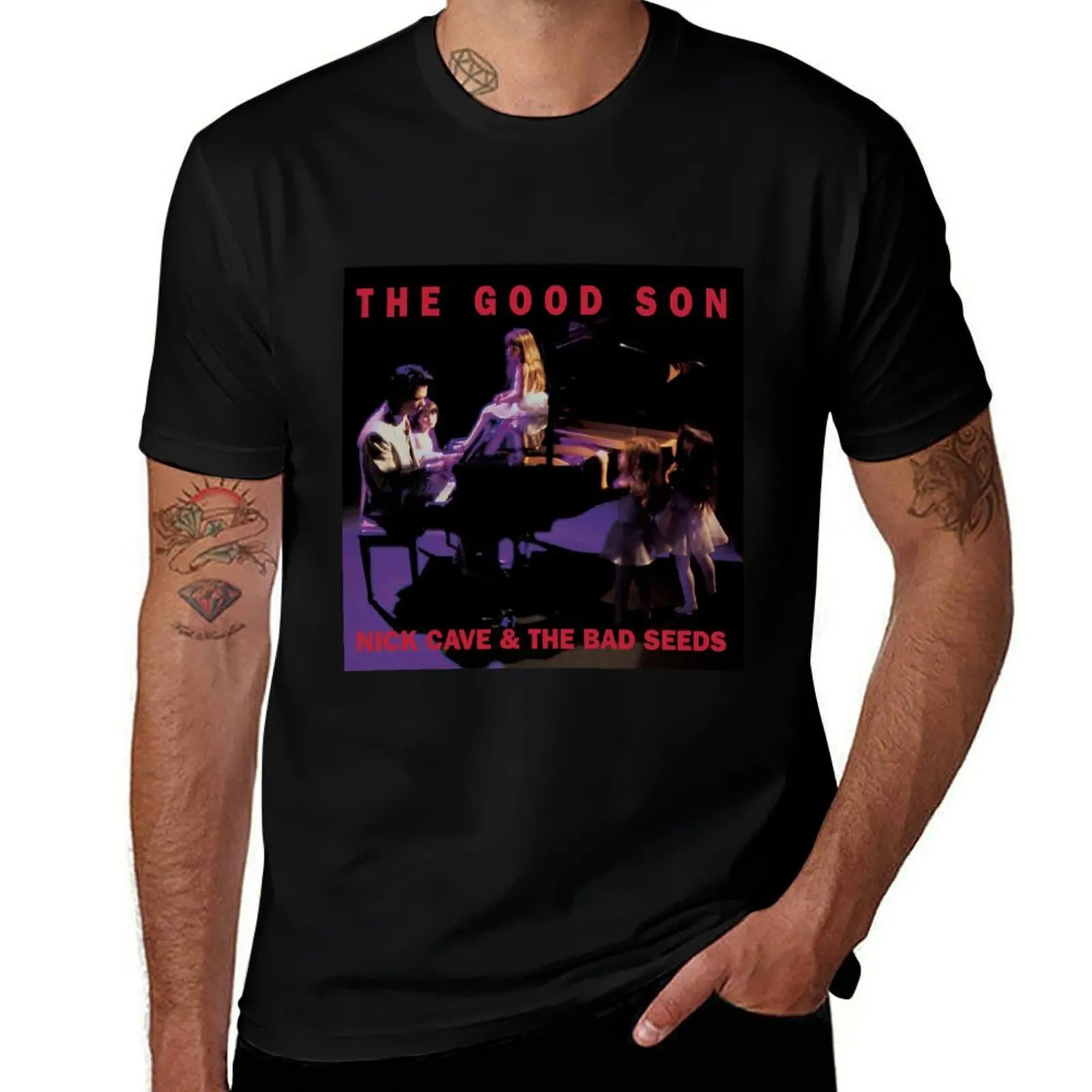 

shirts percent T-Shirt t man Nick t Cave shirt son T-Shirt cotton And the cotton Bad The Seeds 100 good for man