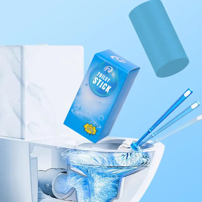 Effective Concentrated Descaling Toilet Cleaning Stick,Automatic toilet cleaner cleaner,for Deodorizing & Descaling