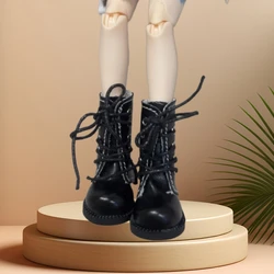 Tilda-Botas de juguete para muñeca Blythe Pullip, Mini botas de cuero de 1/8 cm, zapatos para muñecas Blyth, accesorios para juguetes, 3,8
