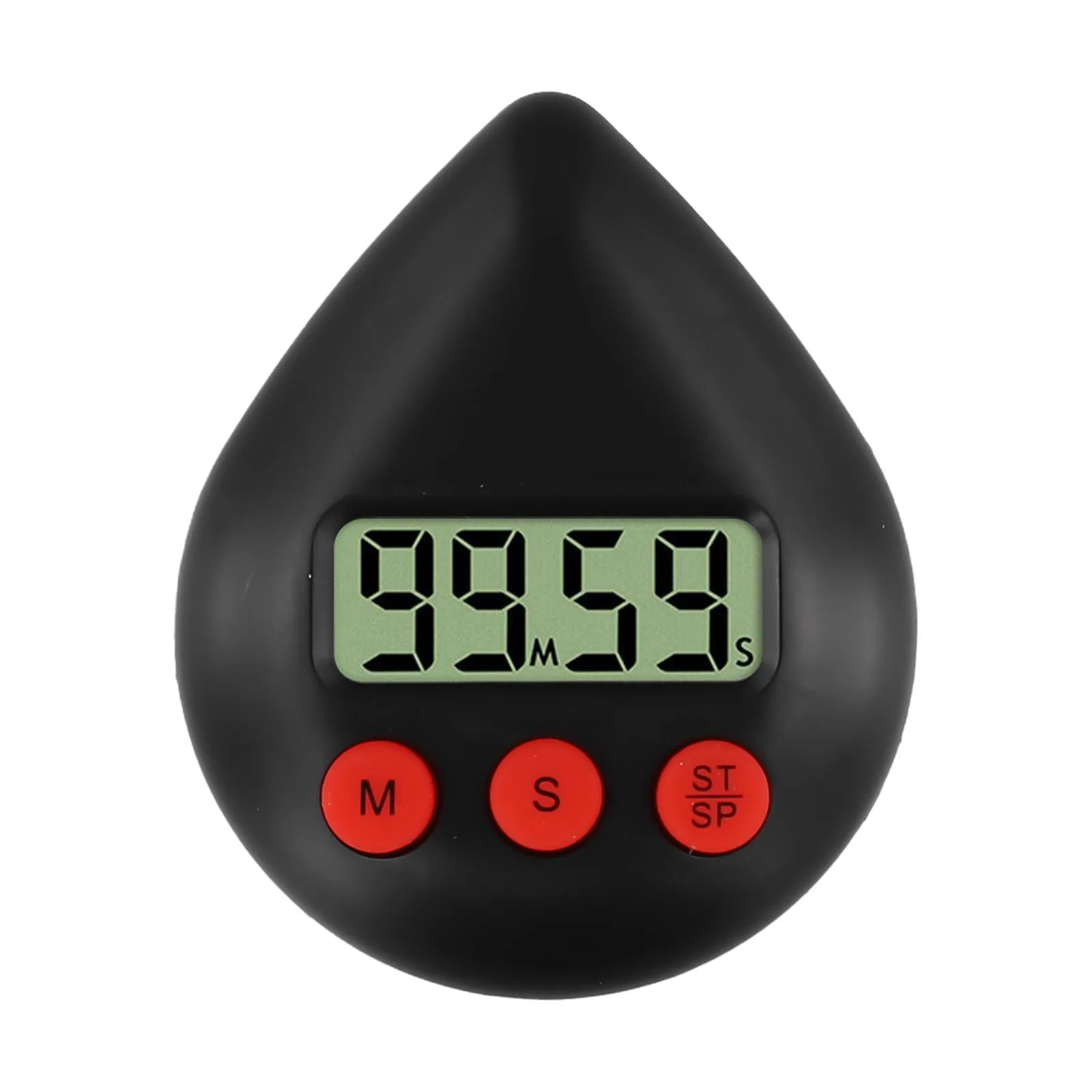 Digital Timer Kitchen Shower Timer Three Color Splash Proof Waterproof Energy Saver Digital Timer Water Drop Electronic Timer