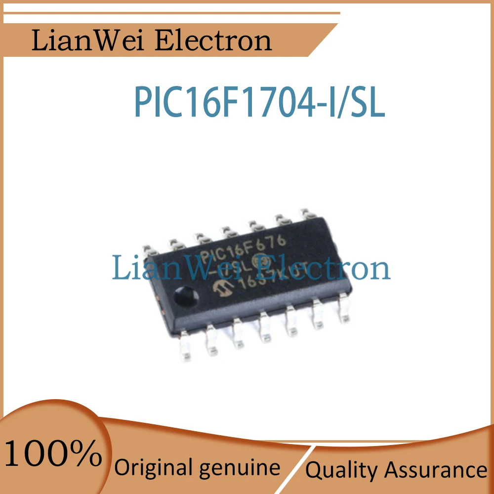 PIC16F1704 PIC16F1704-I/SL IC MCU Chip SOP-14