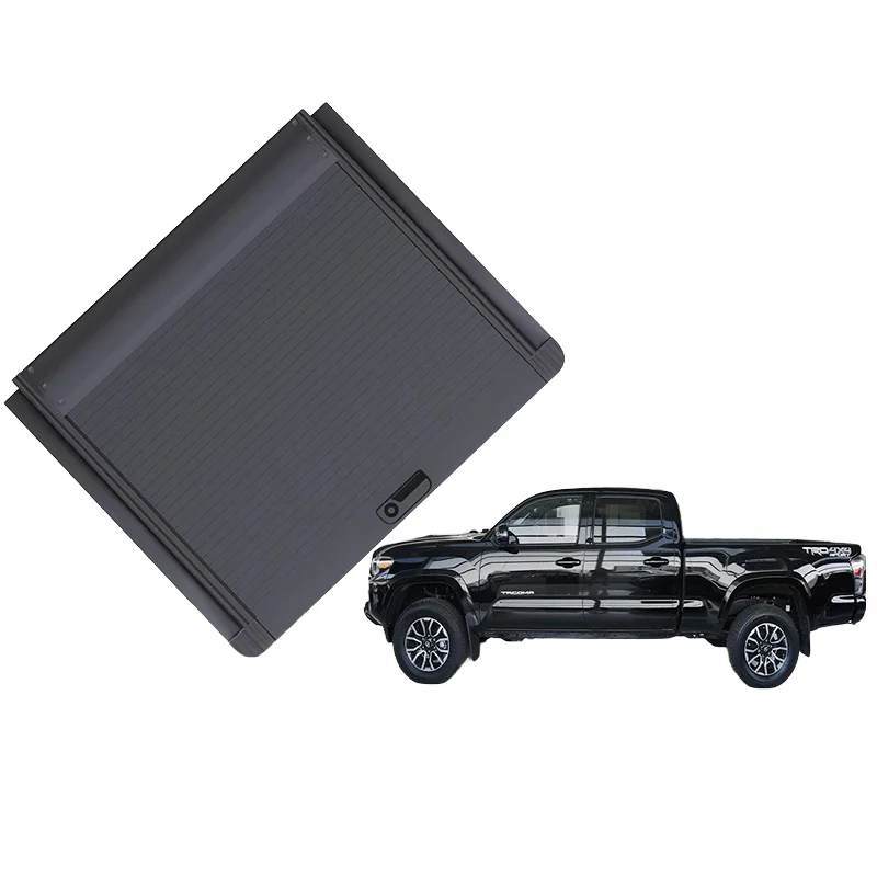 

GRANDTEC Manual 5.0ft Tonneau Cover Tacoma Aluminum Waterproof Anti-Theft Hard Retractable Pickup Truck Bed Cover OEM