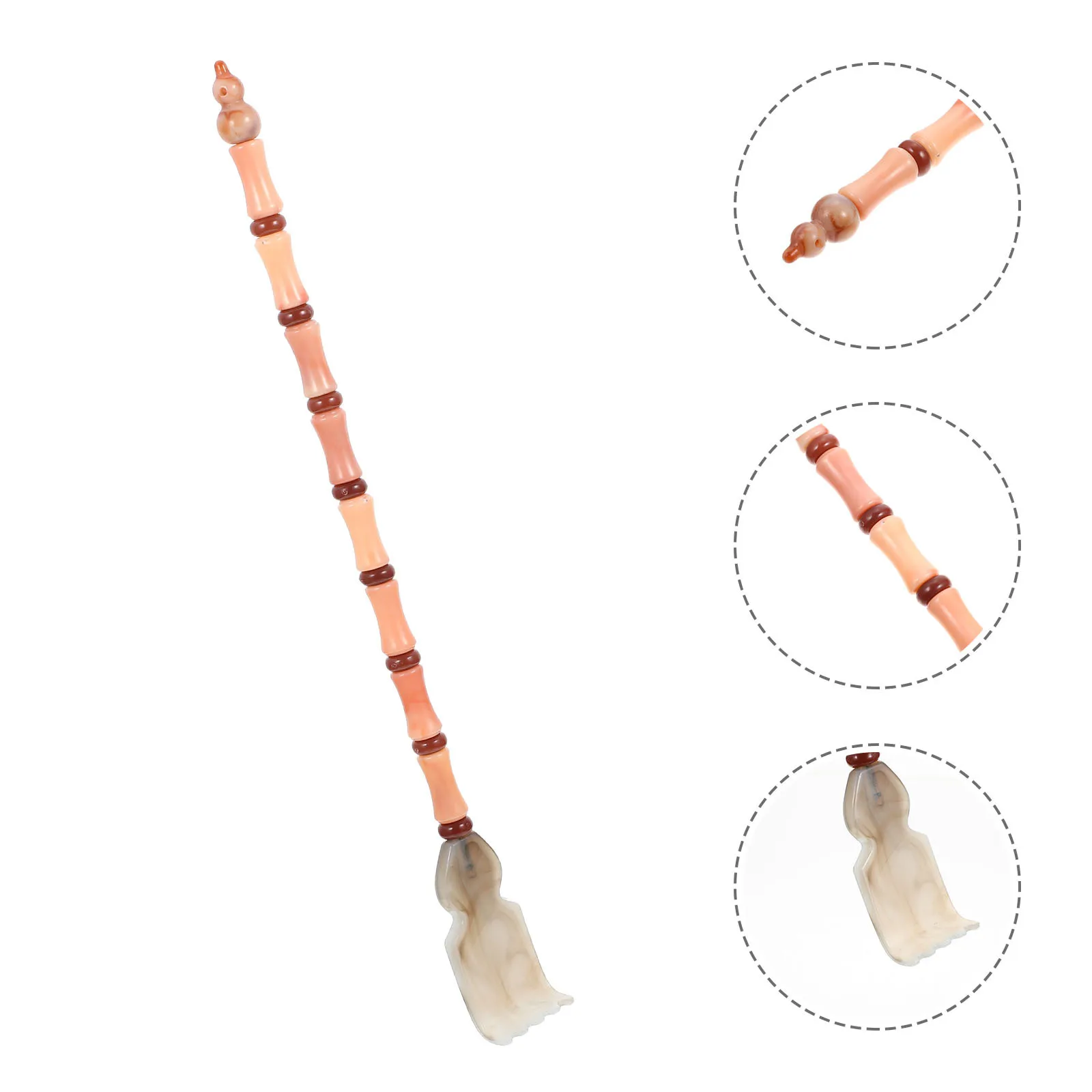 

Ox Horn Durable Back Scratcher Portable Household Professional Body Scratcher Back Massager Home Tool Household Backscratcher