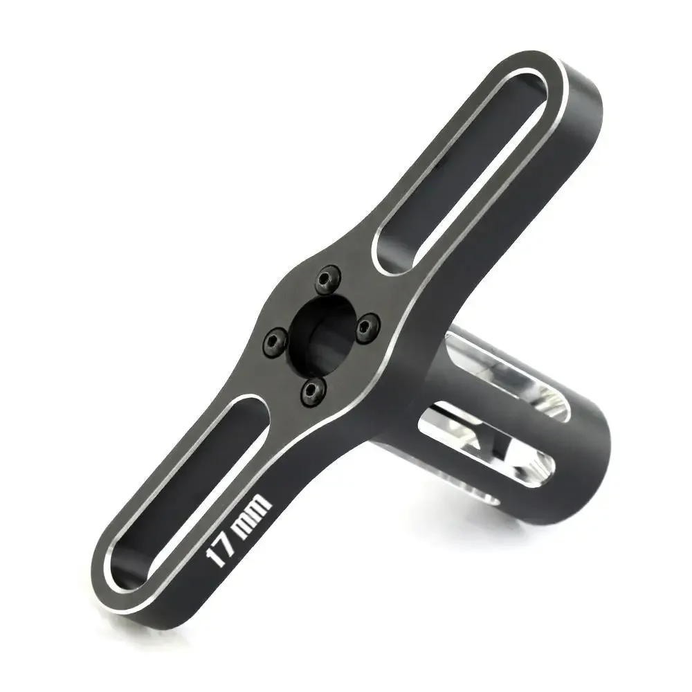 Aluminum Alloy Metal 17MM Wheel Hex Wrench Tool HEX Nuts Sleeve RC Car For 1/8 1/10 Off-Road RC Car Monster Truck Crawler Tires