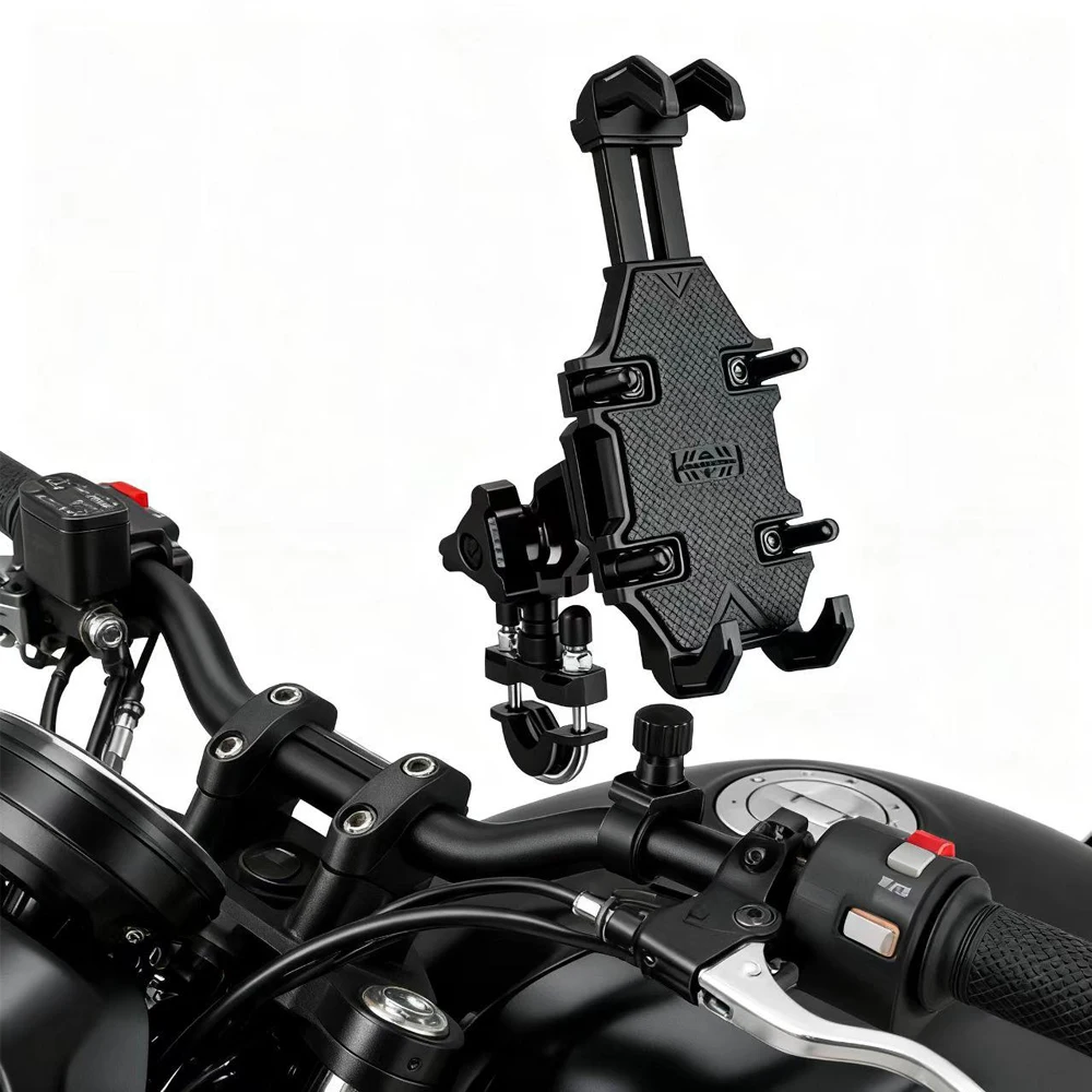 

Держатель для телефона на велосипеде, тип руля и тип установки зеркала. Подходит для мотоциклов, электросамокатов и велосипедов.