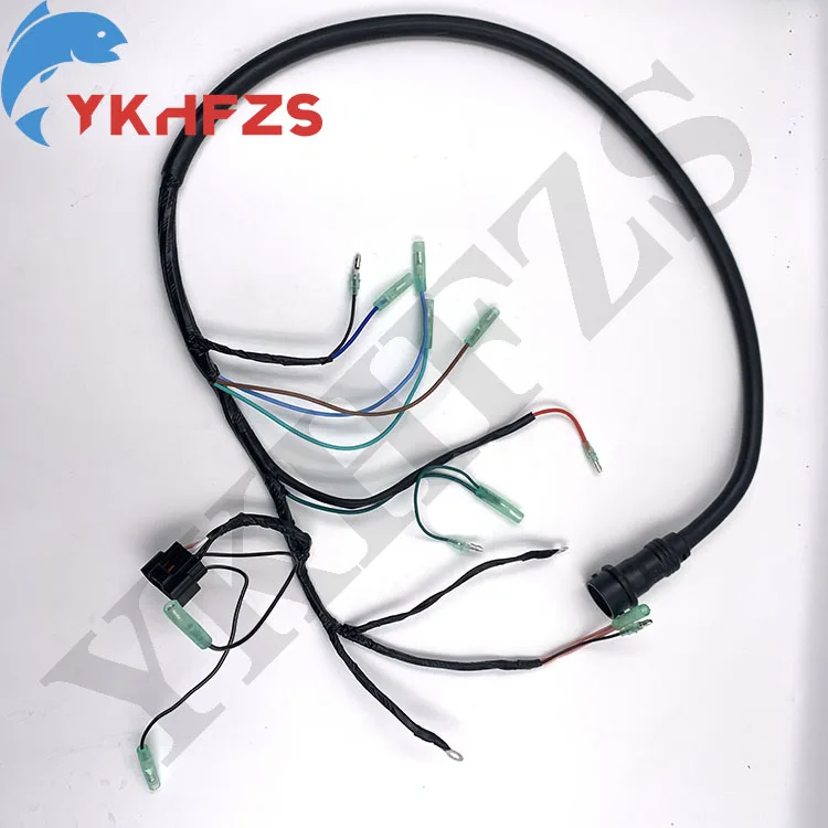 Wire Harness Assy Outboard Motor Harness For Yamaha Boat Engine 2T 40HP 66T-82590-00-00 66T-82590-20