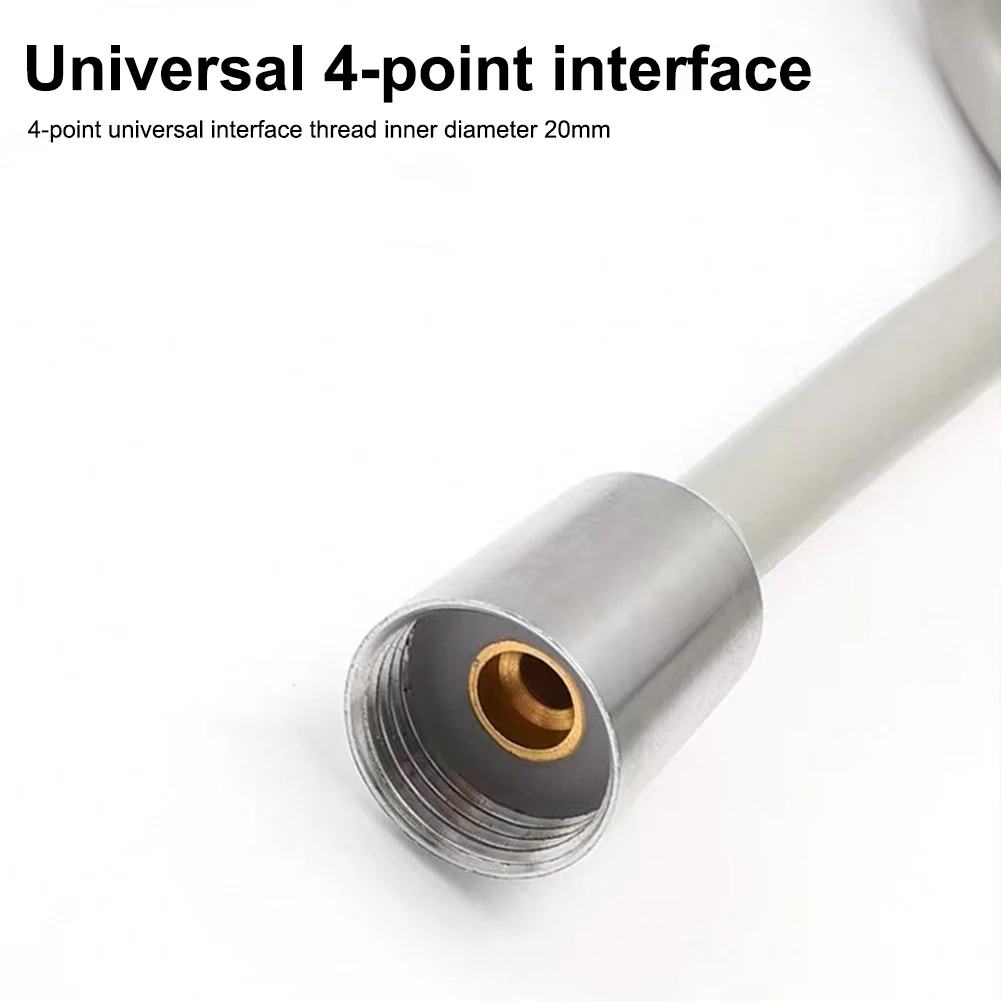 2/3/5 متر مكافحة التفاف خرطوم المياه خط الهاتف الربيع مرنة انبوب ماء أنبوب قابل للسحب للحمام المياه بيديه للحمام البخاخ