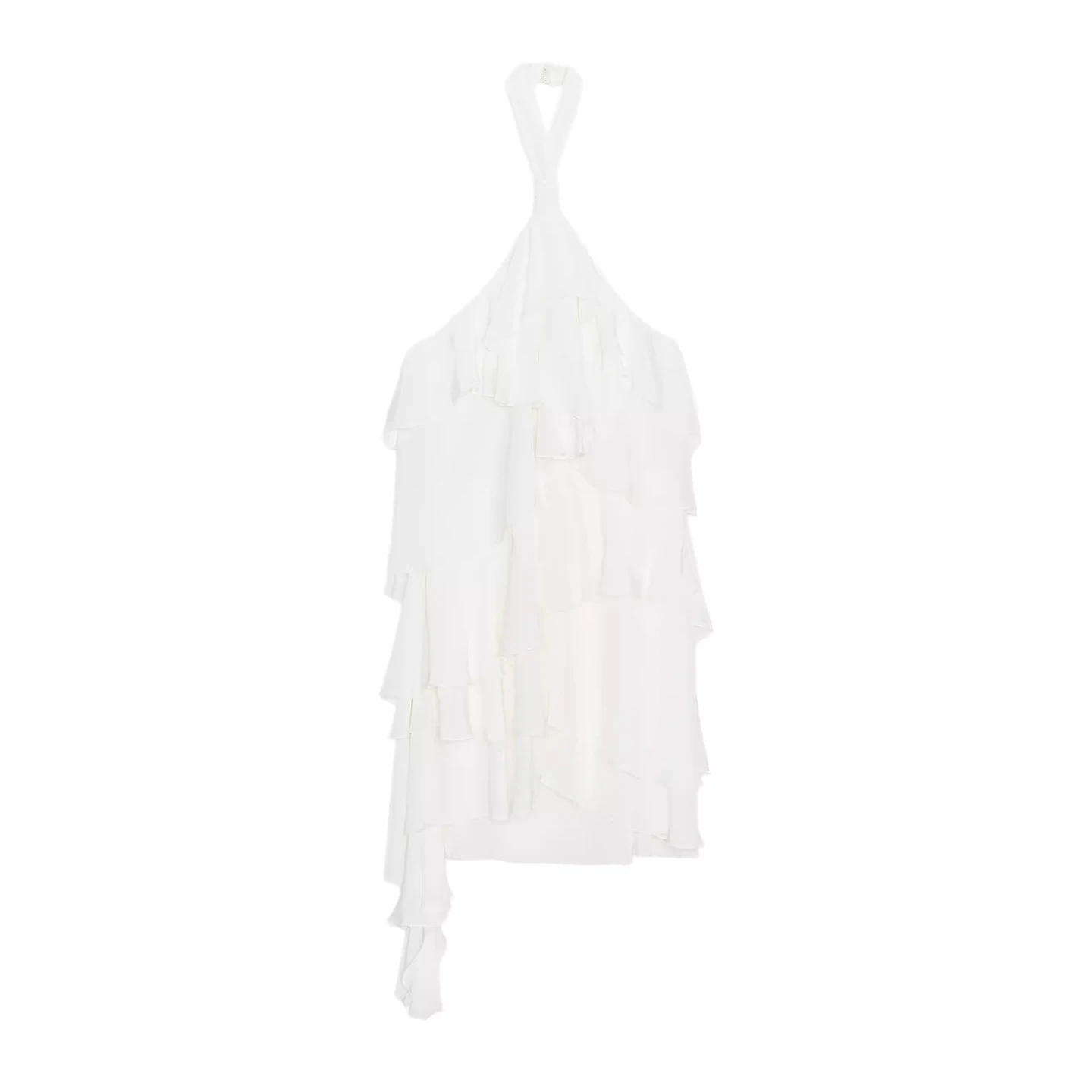 패셔너블한 레이어드 장식 여성용 슬레 행잉 네 디자인 2025 가을 신상품 유럽 스타일 슬레 이르트