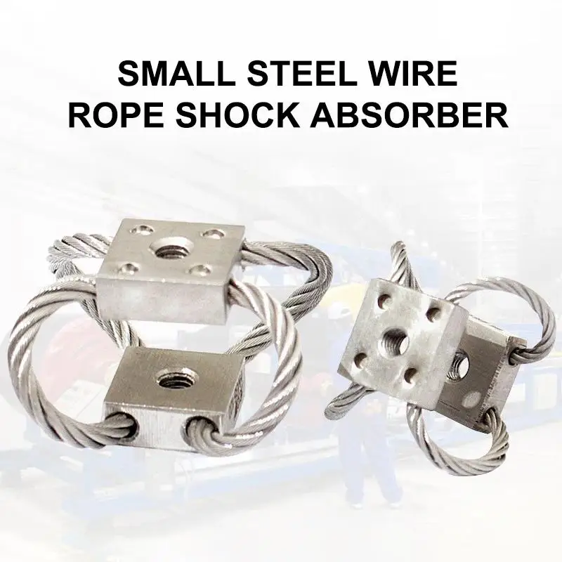 ALJ-84 Wire Rope Vibration Isolator Shock Absorber For Car Vehicle Marine Boat UAV Drone Gimbal Camera Precision Instrument