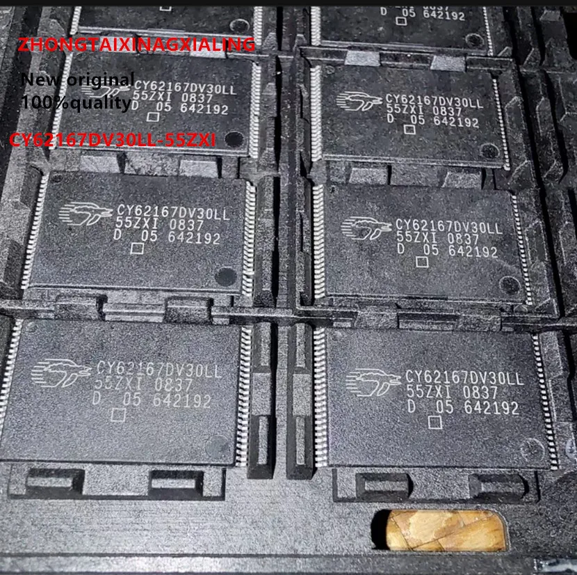 Free shipping 10PSC  10PCS~50PCS/LOT CY62167DV30LL-55ZXI CY62167DV30LL 55ZXI SOP-48 100% original authentic