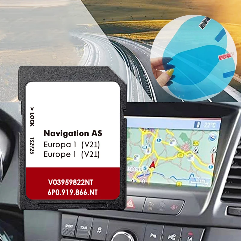 

for Seat Sat Nav UK Europe V21 2025 Naving 32GB SD Map Card Leon Navi System Update AS