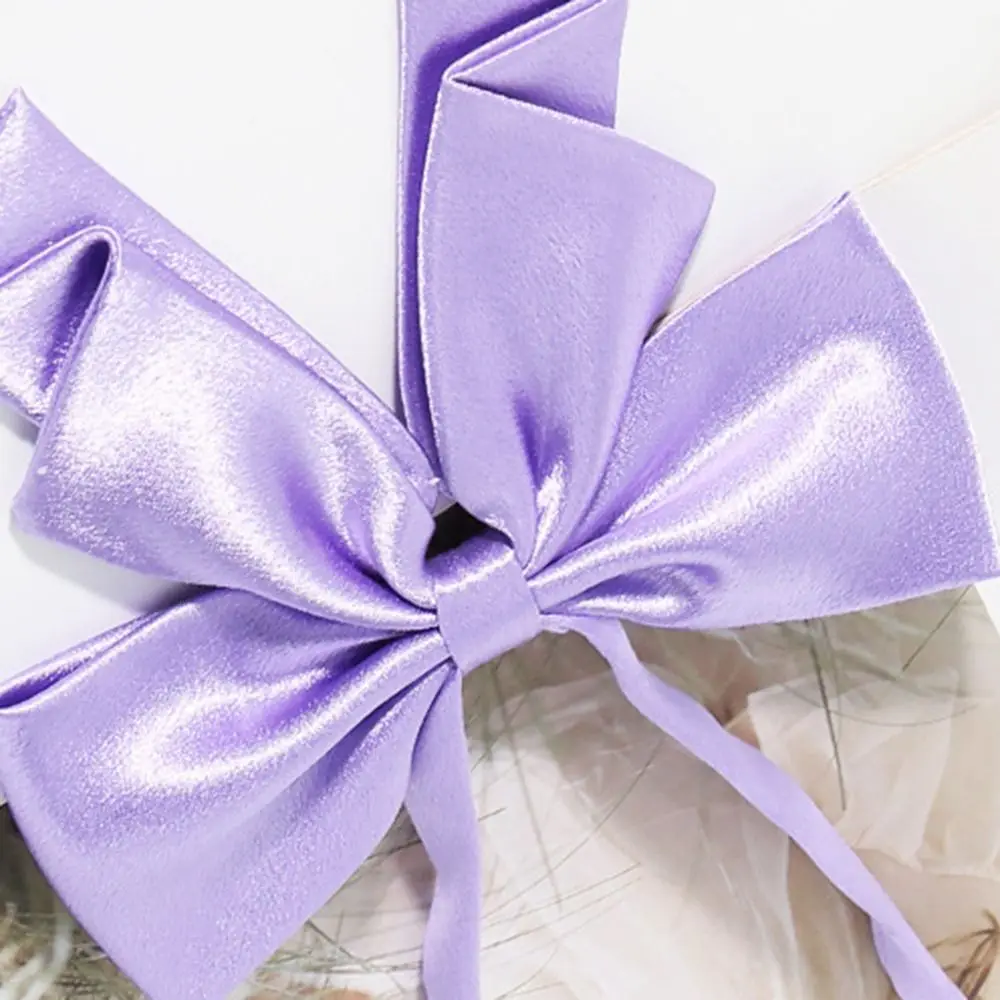 Галстук в студенческом стиле JK, однотонные модные красные галстуки с бантом большого размера для японской одежды, рубашки