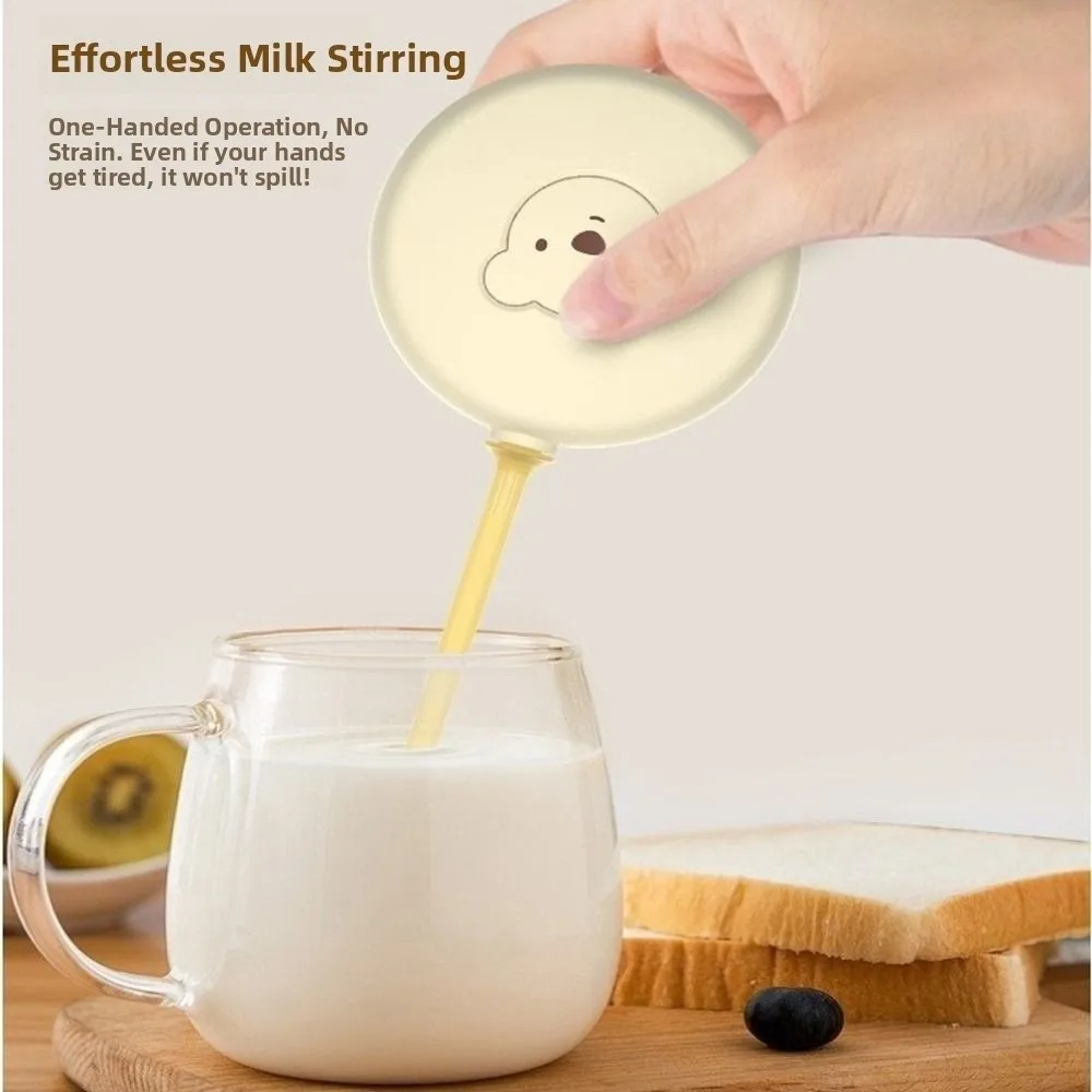 

Wireless Electric Milk Frothers Battery Model Automatic Milk Foaming Mixer Electric Portable Coffee Whisk Mixer Kitchen