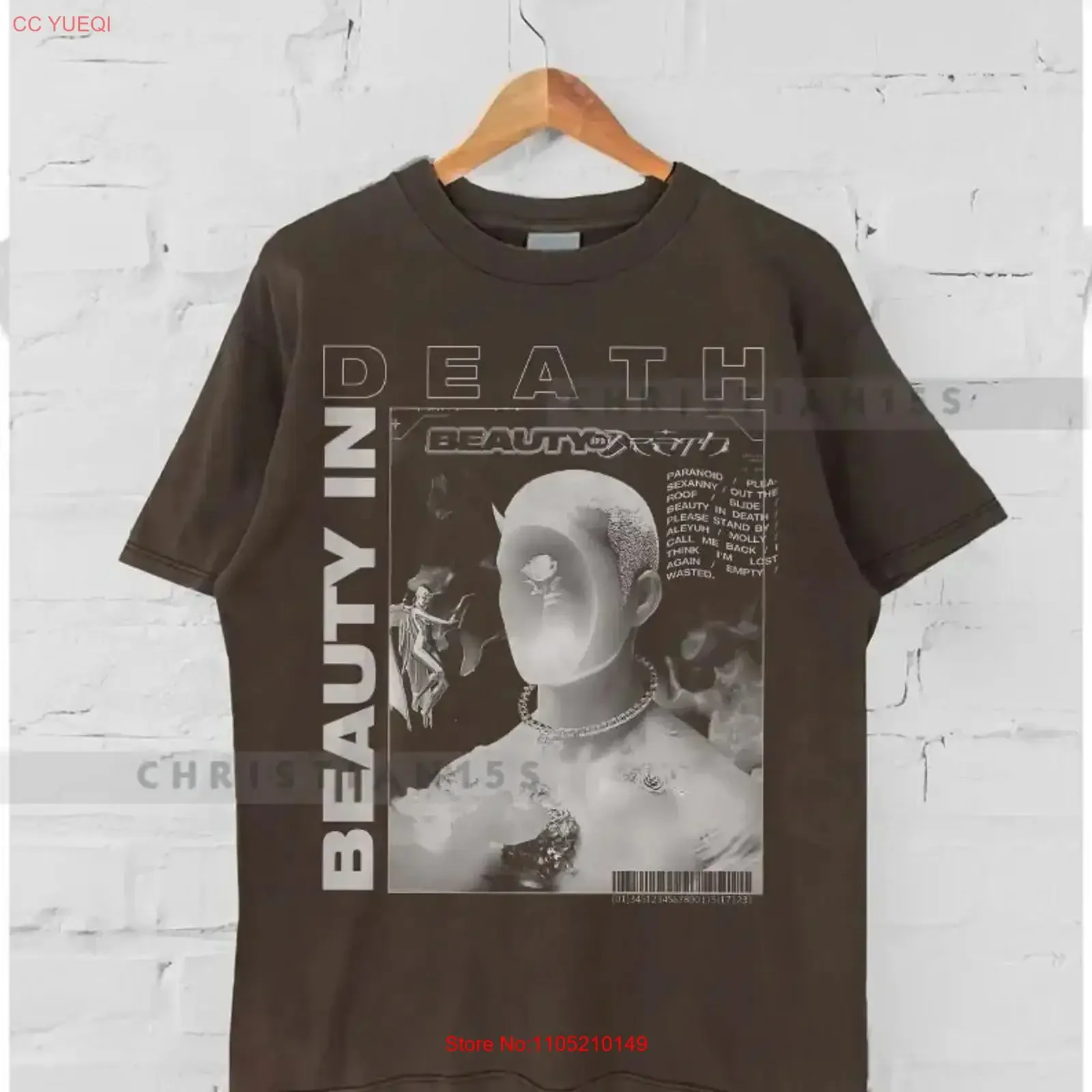 Chase atlantic Funny shirt Beauty in Death World Tour 2023 country music for men women unisex T vintage Washed homme Versatile