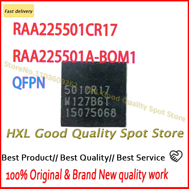5 قطعة RAA225501CR17 501CR17 RAA225701A U5700 RAA225501A-BOM1 501CR0B 501CROBQFN32
