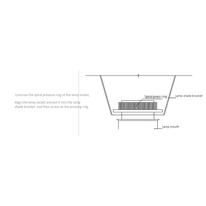 

X64A_Bedside Mini Transparent Lampshade Chandelier Fabric Lamp Wall Lamp Desk Lamp Replacement Shell Cover