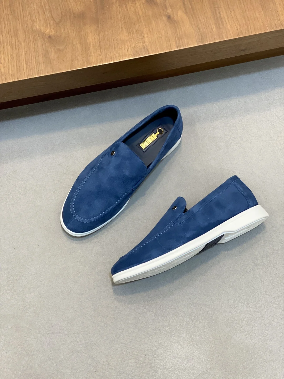 

OECHSLI Shoes Cowhide Suede 2025 new soft comfortable fashion genuine leather quality Men‘s European big size 38-46