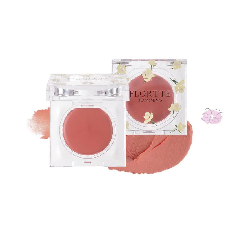 Flortte Narcism Serie Multifunctionele Poeder Blusher Crème Oogschaduw Lip Modder Lippenstift Multifunctionele Cosmetica