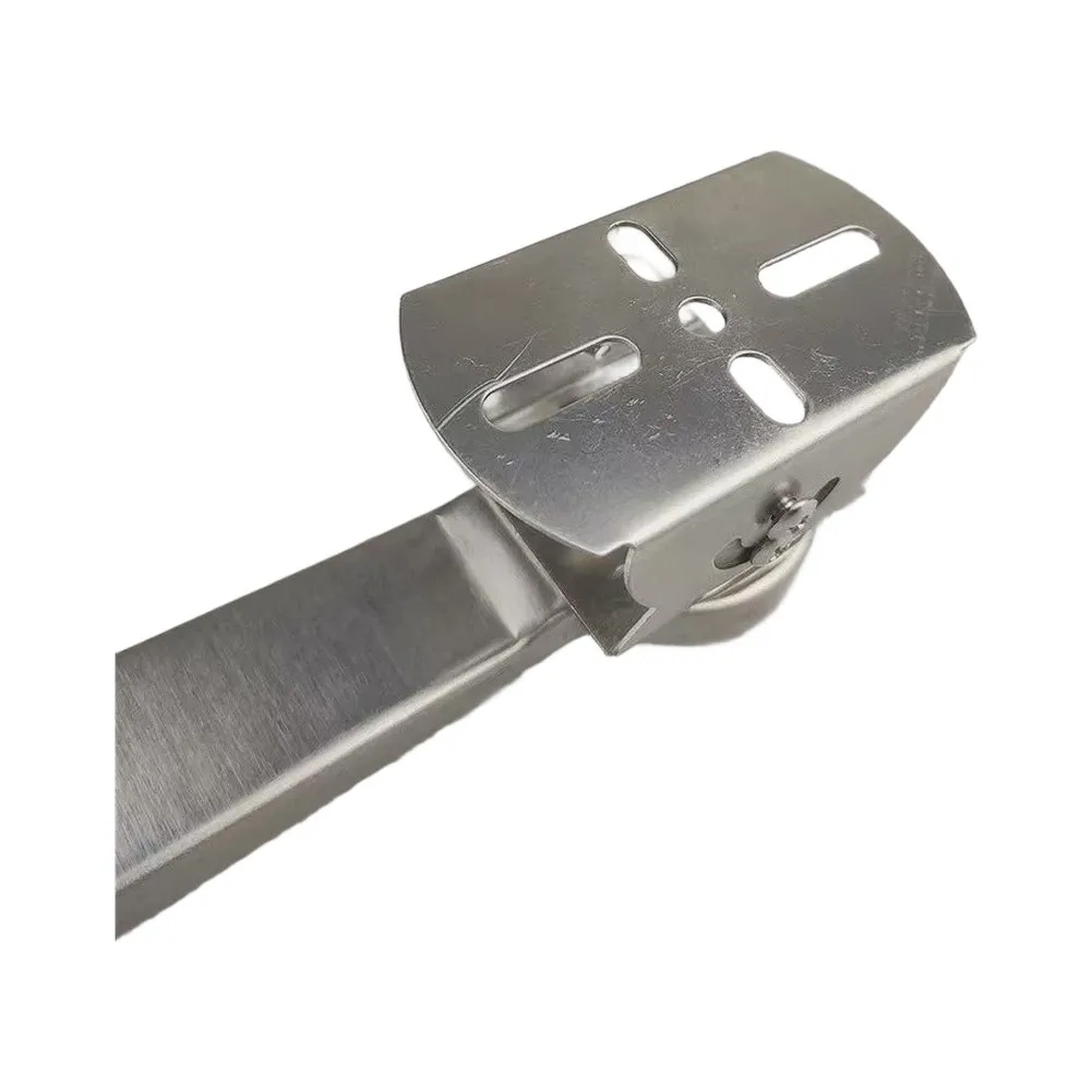 Stainless Steel Wall Mount Camera Bracket for Indoor Outdoor CCTV IP Cameras 360 Swivel 60 Tilt Clean Cable Management