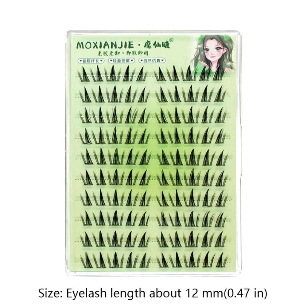 Faux-cils auto-adhésifs naturels, sans colle, épais, Manga, Extension de cils doux, maquillage pour les yeux