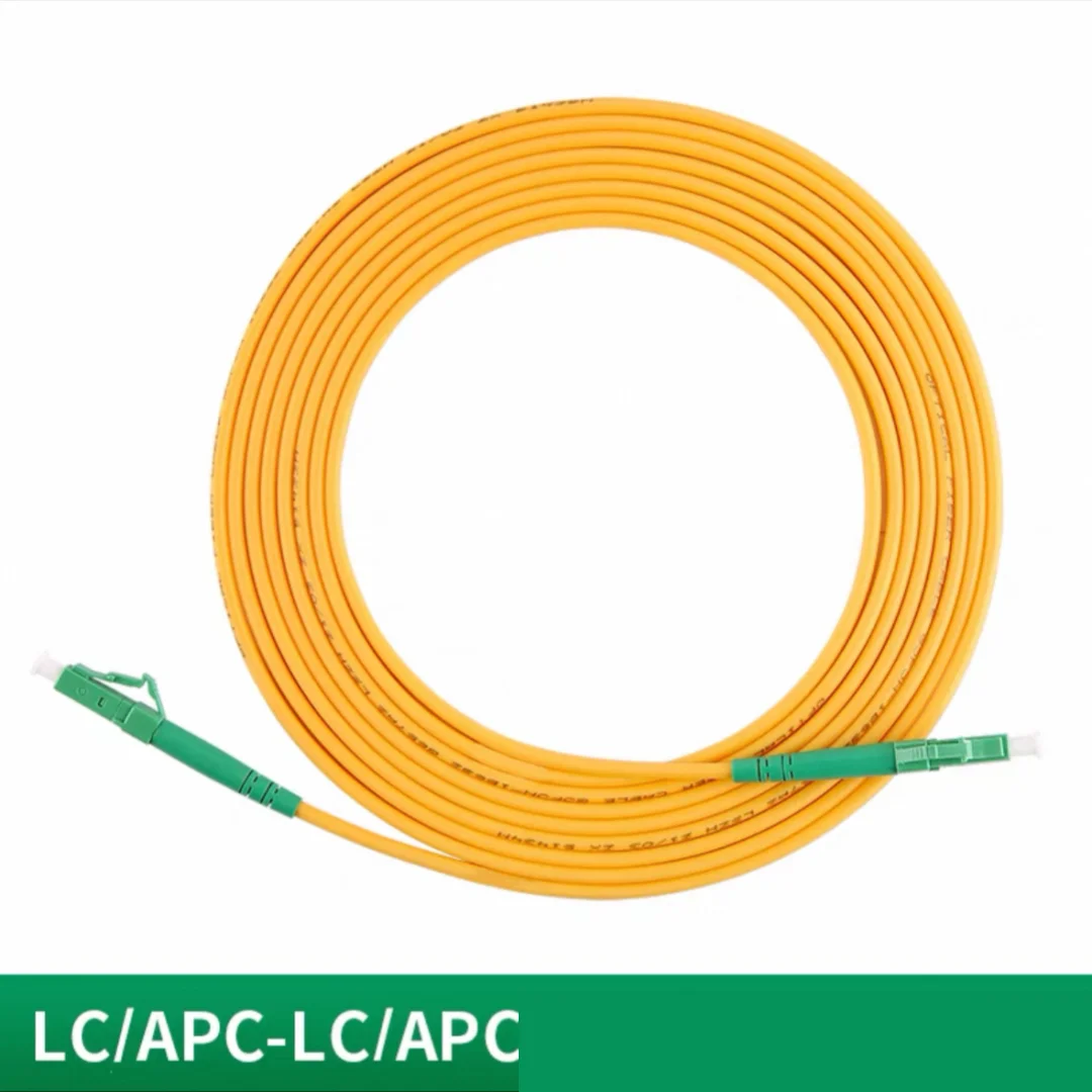 Optical patch cord singlemode LC/APC-LCAPC 1m 5m 10m 50m 100m simplex SM 30m 20m LCAPC เส้นใยจัมเปอร์ G652D ftthELINK