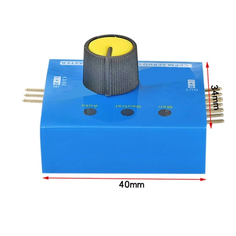 Simple servo motor tester, brushless electric tuning model motor tester, electric tuning tester, three level indicator lights