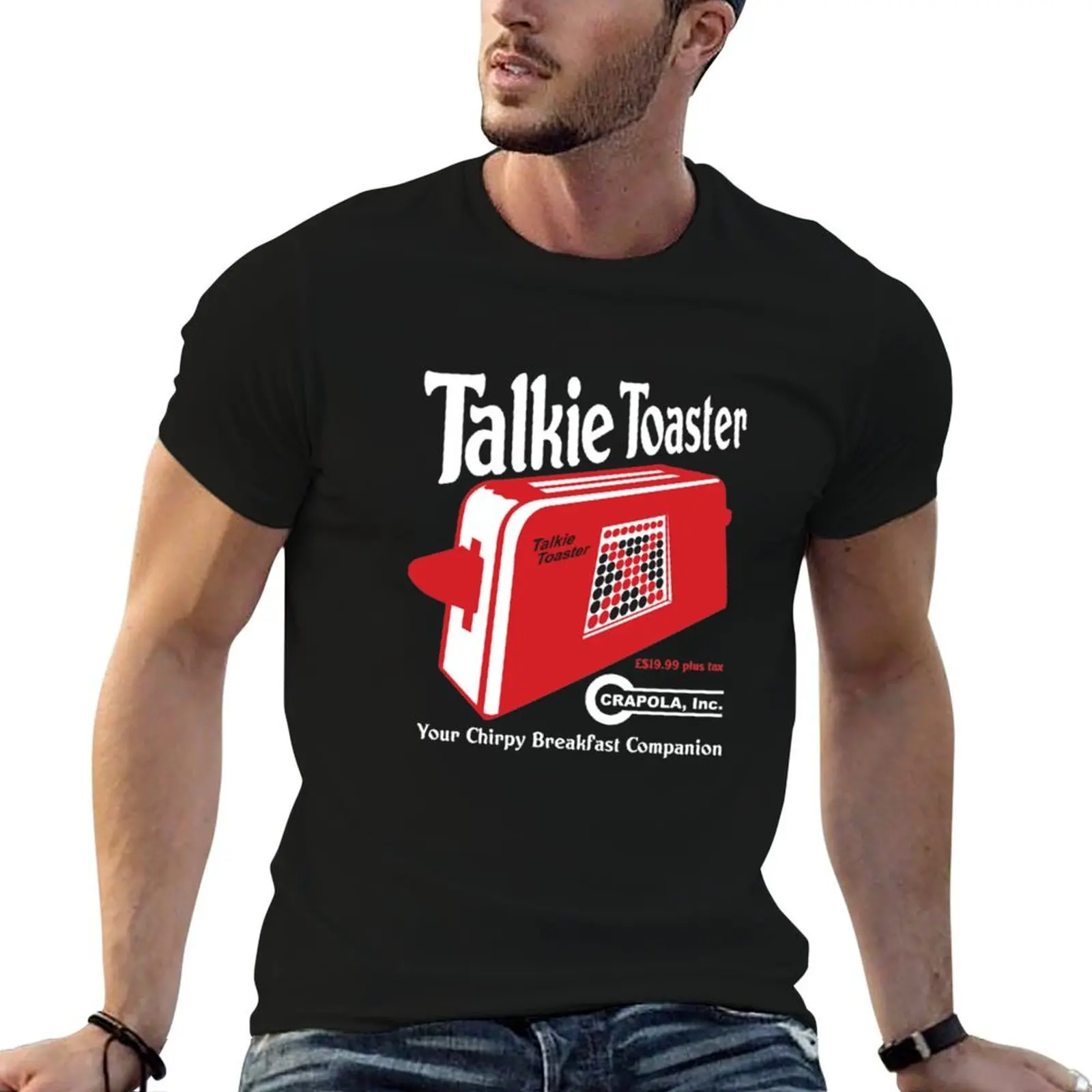 Talkie Toaster Breakfast Companion T-Shirt Simple Print Design T-Shirt