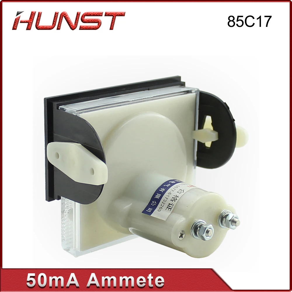 Hunst 50mA Ammeter 85C17 DC 0-50mA Panel for CO2 Laser Cutting Engraver