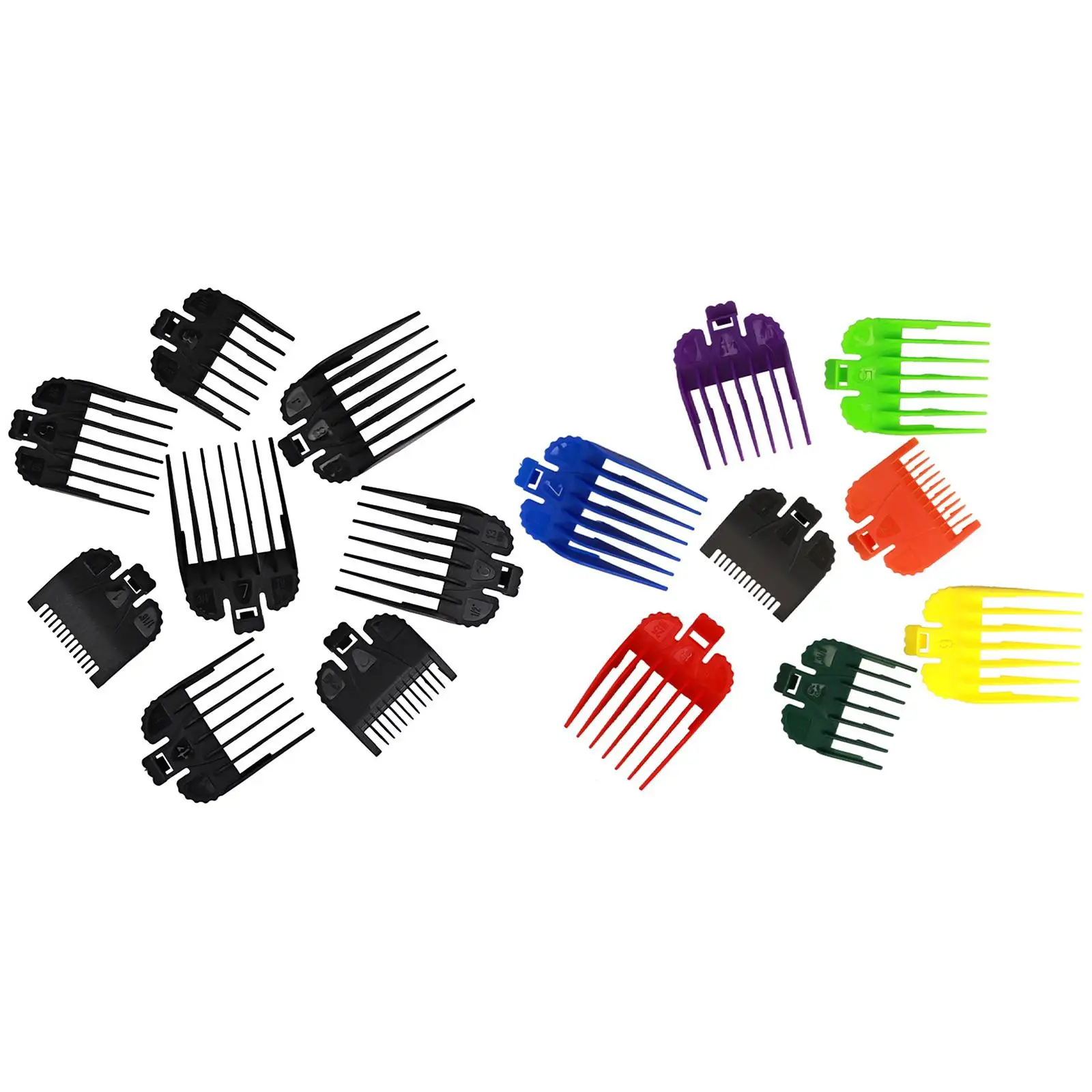 8 Piece/Set Electric Guide Combs Hair Trimmers Hair Guard Attachment