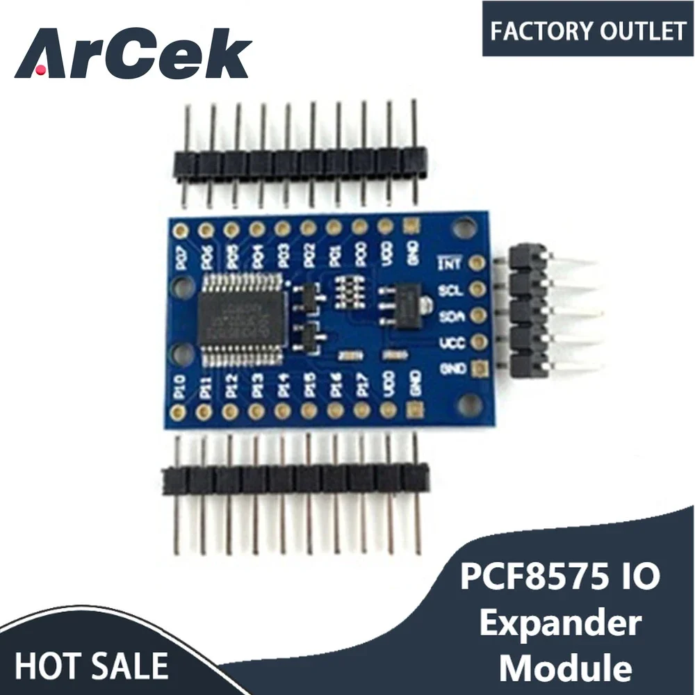 

PCF8575 IO Expander Module I2C To 16 IO Integrated Circuits for Arduino