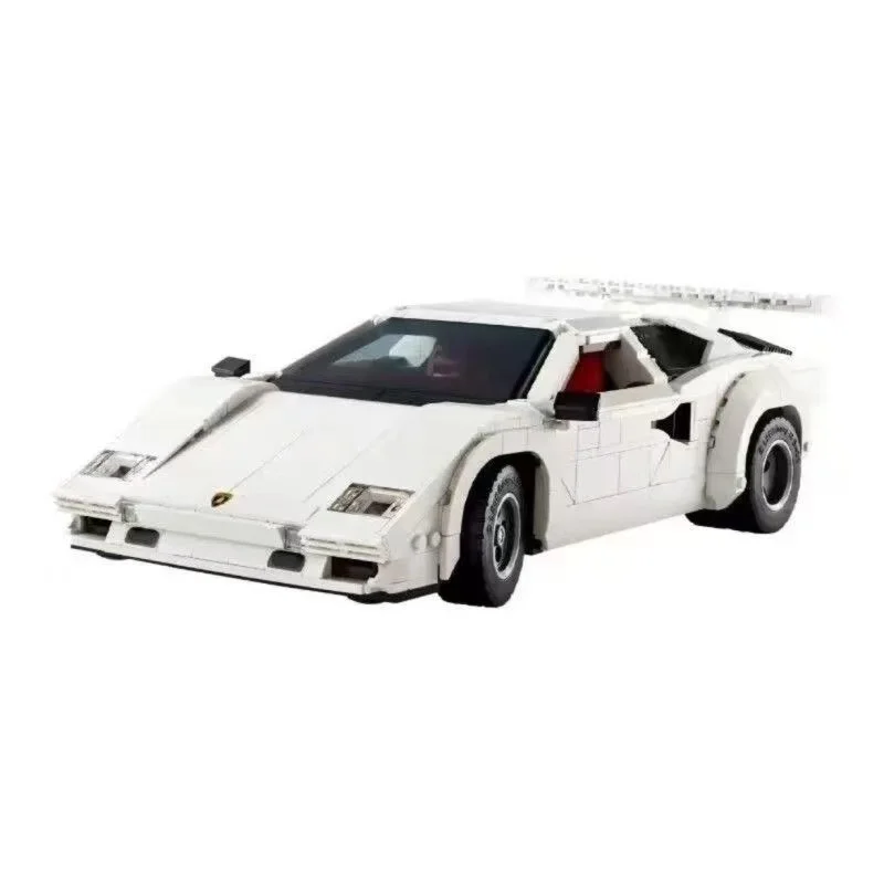 

Инновационный коллекционный автомобиль Countach 5000 Quattrovalvole, суперкар, строительные блоки, подарок на день рождения для взрослых, сборка, декоративная модель