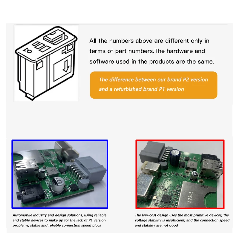 P2 Kabelgebundener Carplay Android Auto Adapter für Nachrüstung Mazda 2 3 6 CX3 CX5 CX8 MX5 USB HUB Kit TK78669U0C 00008FZ34 – Detail 3