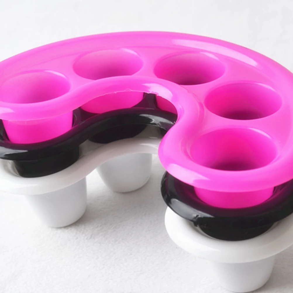 2 pezzi per nail art ciotola per immersione vassoio per manicure adatto per salone professionale trattamento delle unghie a casa rimozione delle unghie finte cura delle cuticole