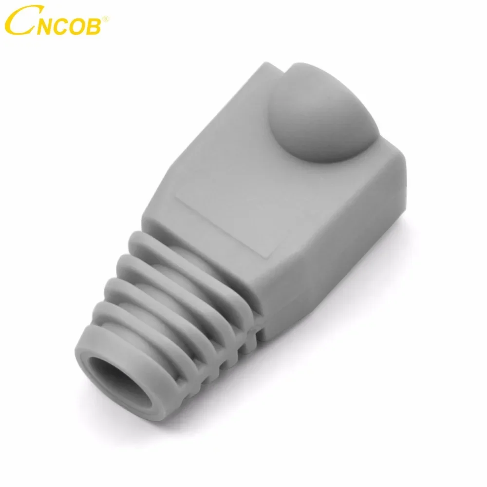 

Колпачки CNCOB rj45, оболочка разъема cat5e cat6, разноцветные ботинки из ТПУ, защитный рукав, сетевые разъемы, детали Ethernet 6,0 мм
