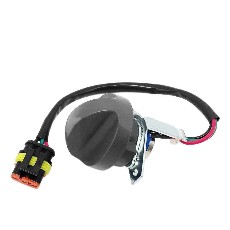 DXSDW-EC-01-J ecs005590 botão do acelerador interruptor dial combustível para saany sy55 sy65 sy75 sy95 sy105 sy135 sy215 sy235 sy265 escavadeira