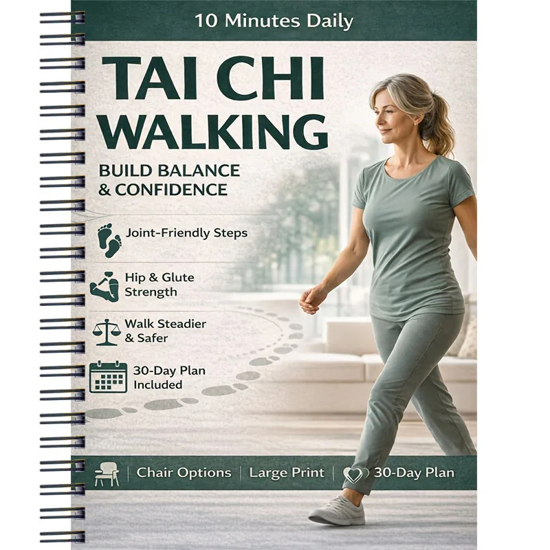 Daily 10 Min Tai Chi Walking Guide for Seniors 28-Day Progressive Balance Training Plan