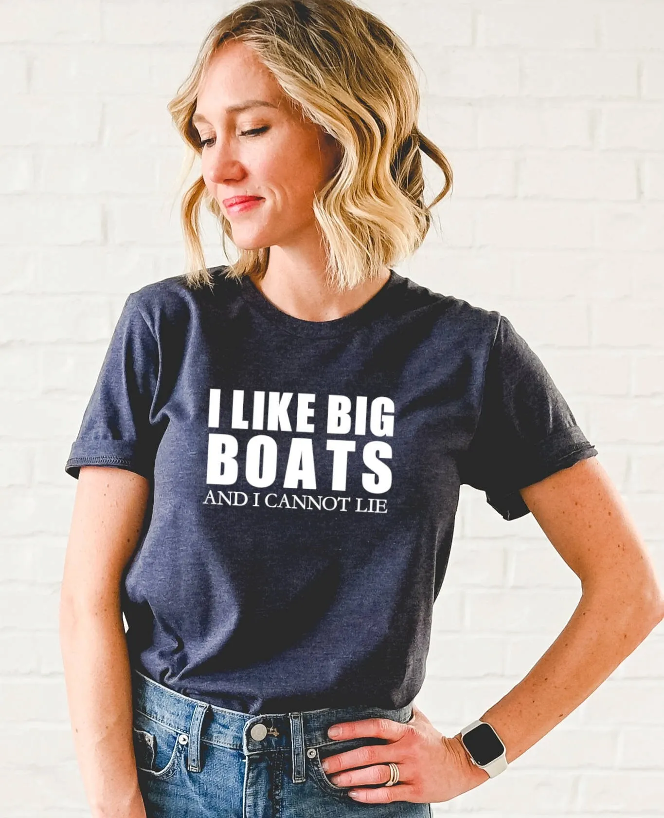 I Like Big Boats And Cannot Lie T Shirt Funny Cruising Cruise Boating Vacation Matching Family