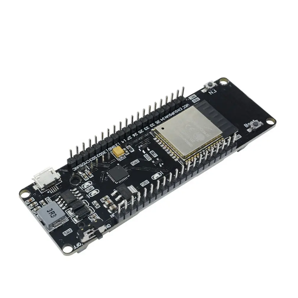 0.96 Inch Esp32 Wifi Module Oled Development Cp2102 With 18650 Battery Cover Battery Board 2.4 Ghz Dual-Mode Chips Dropshipping - view 5