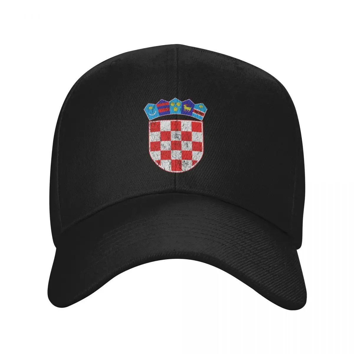 

Vintage Croatia Croatian Flag - Hrvatska Sahovnica Baseball Cap Luxury Cap Designer Hat winter hats for men Men's Caps Women's