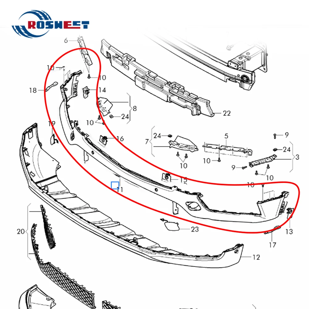 For Bentley Bentayga 2016 2017 2018 2019 Year High Quality Car Front Bumper Car Accessories OEM 36A807437