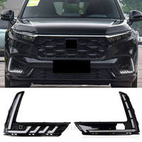 Car Accessories For Honda CRV CR-V 2023 2024 LED DRL Daytime Running Light Daylights Dynamic Turn Signal with Fog Lamp hole