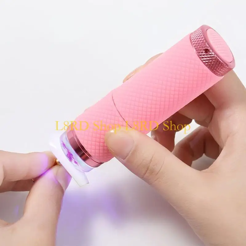 L8RD Mini Uv Led Lamp Presser Soft Silicone Press Lamp Portable Mini UV