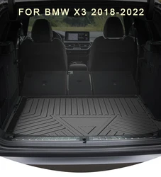 For BMW X3 G01 F25 2011-2023 Car Cargo Liner Mat TPE Anti-slip Trunk Mat Trunk Tray Carpet Interior Accessories