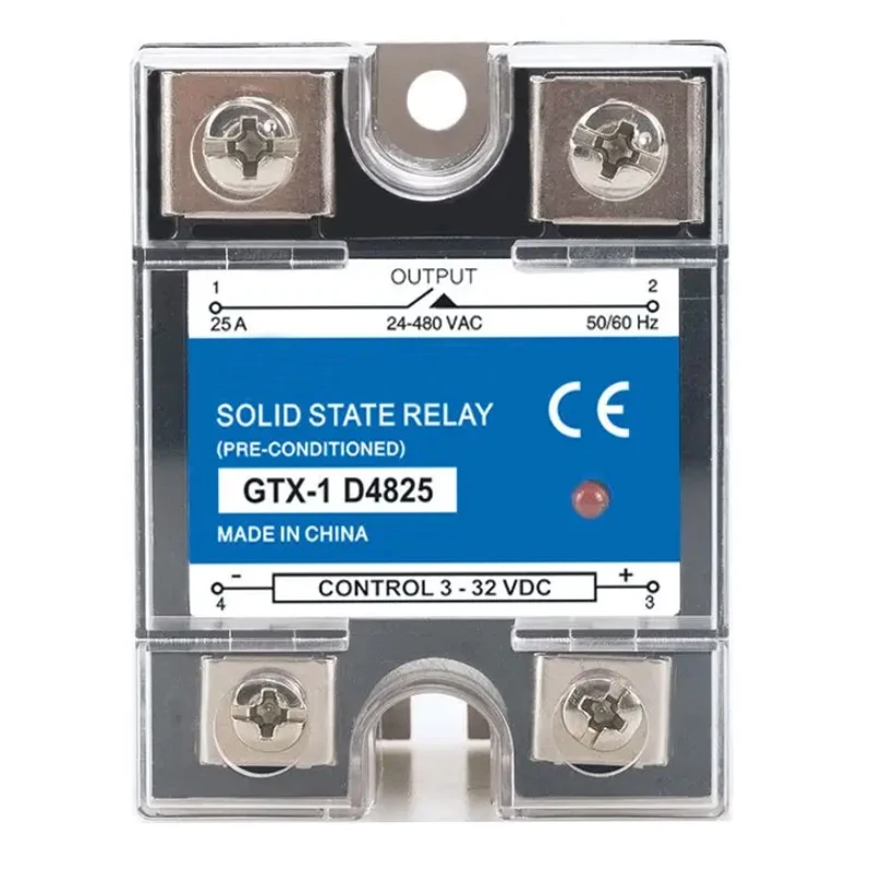 

Three-phase Solid State Relay AC Control AC SEMIDUKEN 25A 40A 100A DC Control AC 3 Phase SSR 25DA 40DA 380VAC