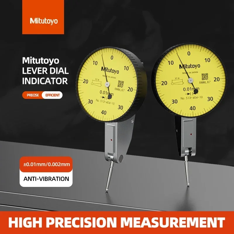 Original Product Mitutoyo lever dial indicator comparison table 513-404-10E 404C 405 475